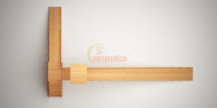Зимняя горка Савушка Зима Wood-10