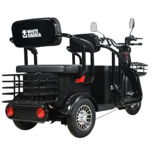 Электротрицикл WHITE SIBERIA SIBTRIKE R 2000W