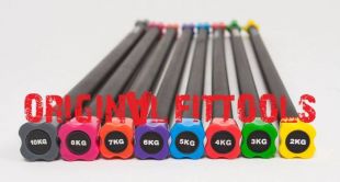 Бодибар Original Fit.Tools FT-BDB-10 10 кг серый наконечник